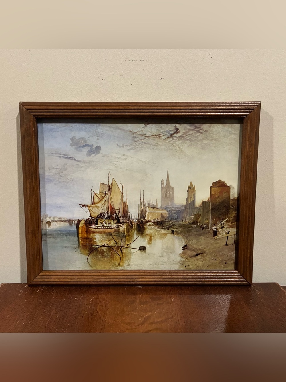 Turner Landscape Cologne 12x9.5 Framed Print Nautical Boat Gallery Wall Art
